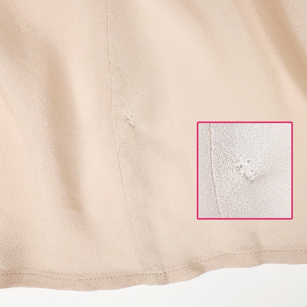 Reformation Winslow Wrap Blush/Nude/Cream Maxi Dress - Picture 8 of 12